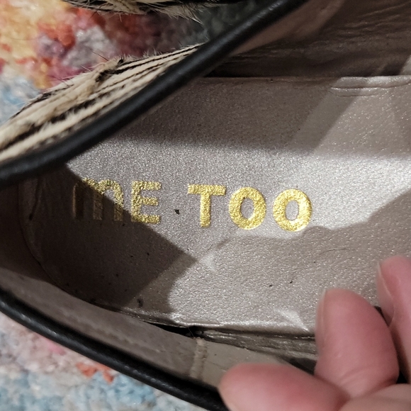 Me Too zebra print flats - Picture 2 of 5